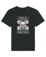 Born To Fit Christmas Tricou mânecă scurtă Unisex Rocker