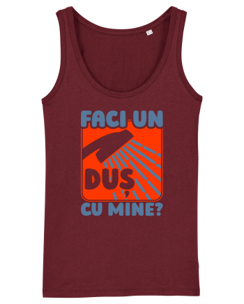 Faci un duș cu mine? Burgundy