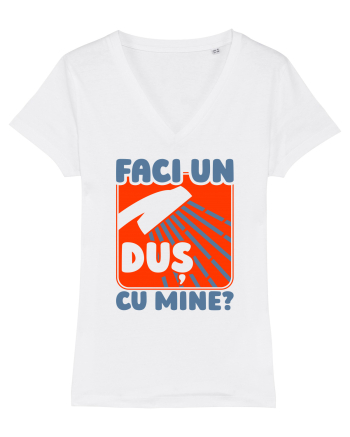 Faci un duș cu mine? White