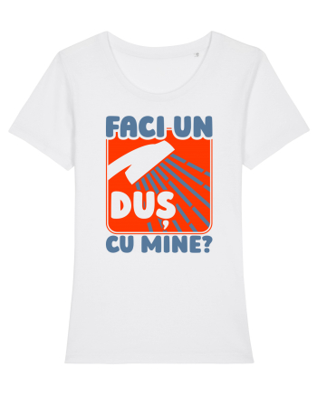 Faci un duș cu mine? White