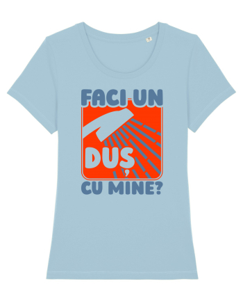 Faci un duș cu mine? Sky Blue