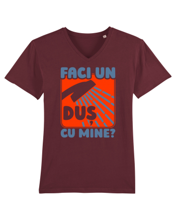 Faci un duș cu mine? Burgundy