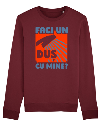 Faci un duș cu mine? Burgundy