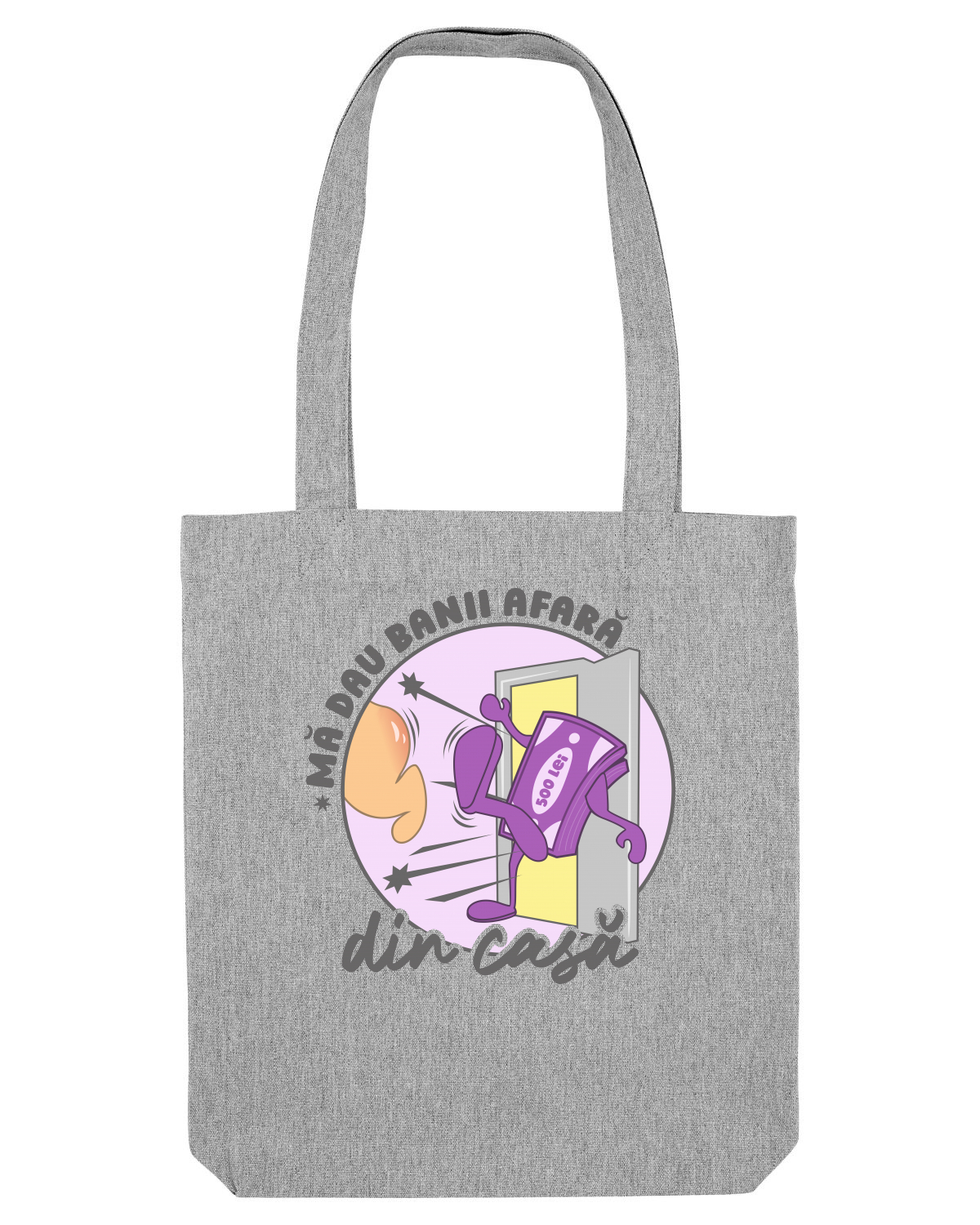 Sacoșă textilă Heather Grey