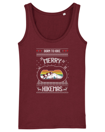 Born To Hike  Merry Hikemas Burgundy