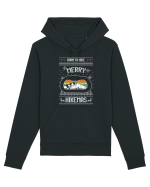 Born To Hike  Merry Hikemas Hanorac Unisex Drummer