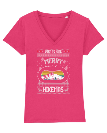 Born To Hike  Merry Hikemas Raspberry