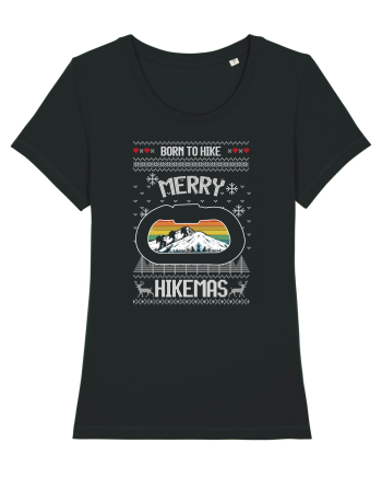 Born To Hike  Merry Hikemas Black
