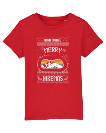Born To Hike  Merry Hikemas Red