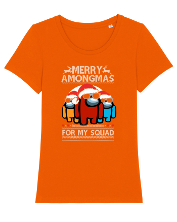 Merry Amongmas For My Squad Bright Orange