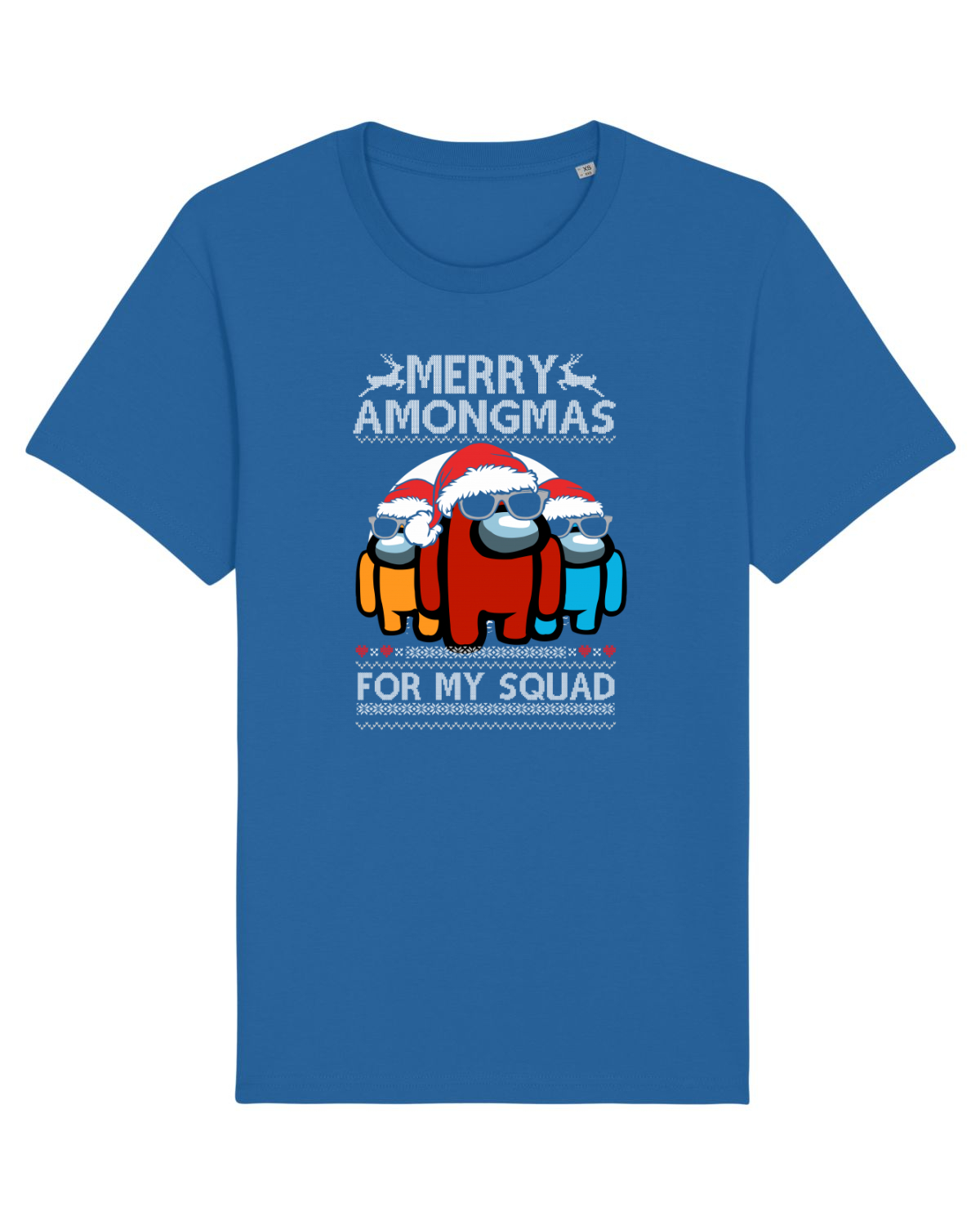 Tricou mânecă scurtă Unisex Rocker Royal Blue