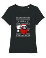 Merry Amongmas Tricou mânecă scurtă guler larg fitted Damă Expresser