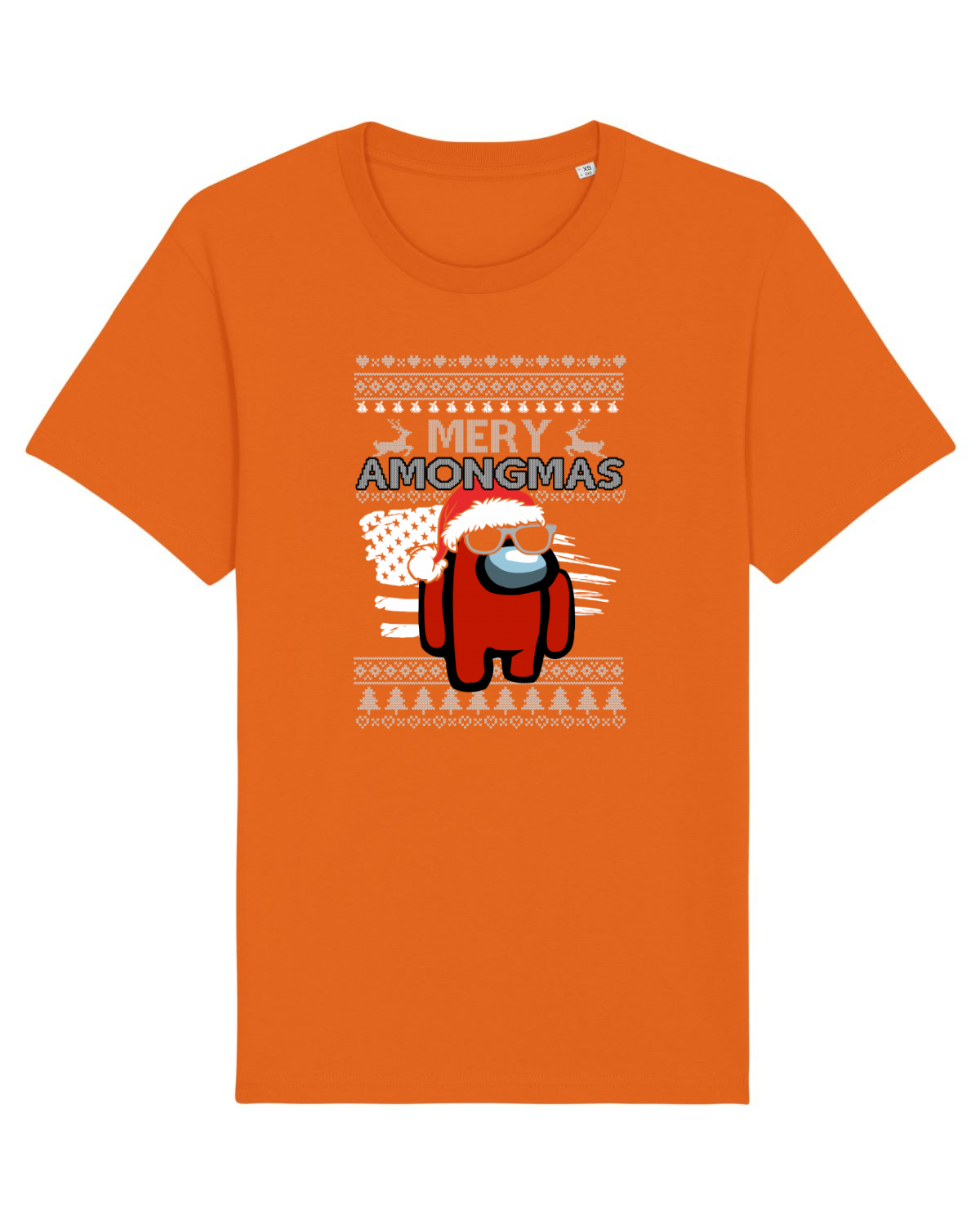 Tricou mânecă scurtă Unisex Rocker Bright Orange