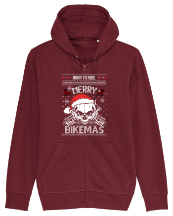 Merry Bikemas Born To Ride Burgundy