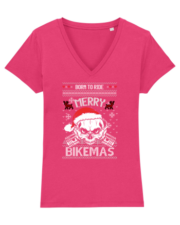 Merry Bikemas Born To Ride Raspberry
