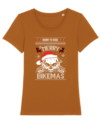 Merry Bikemas Born To Ride Roasted Orange