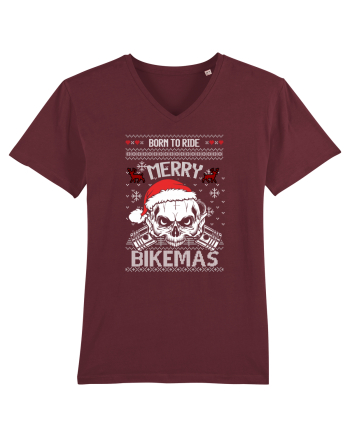 Merry Bikemas Born To Ride Burgundy