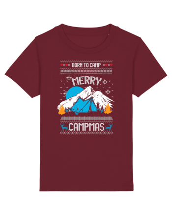 Merry Campmas Born To Camp Burgundy