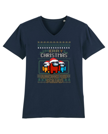 Merry Christmas Among Us Squad French Navy
