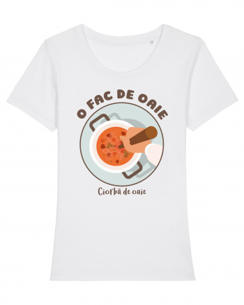 O fac de oaie - ciorbă de oaie White