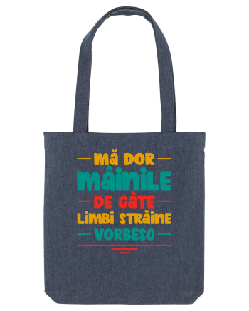 Mă dor mâinile de câte limbi străine vorbesc - V2 Midnight Blue