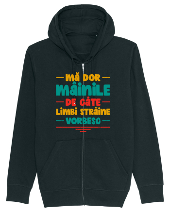 Mă dor mâinile de câte limbi străine vorbesc - V2 Black