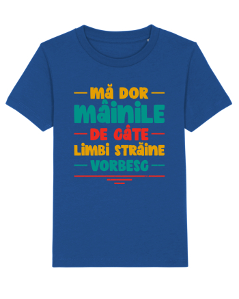 Mă dor mâinile de câte limbi străine vorbesc - V2 Majorelle Blue