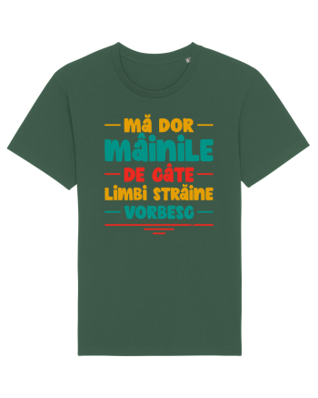 Mă dor mâinile de câte limbi străine vorbesc - V2 Bottle Green
