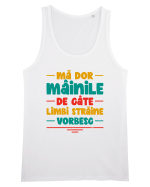 Mă dor mâinile de câte limbi străine vorbesc - V2 Maiou Bărbat Runs