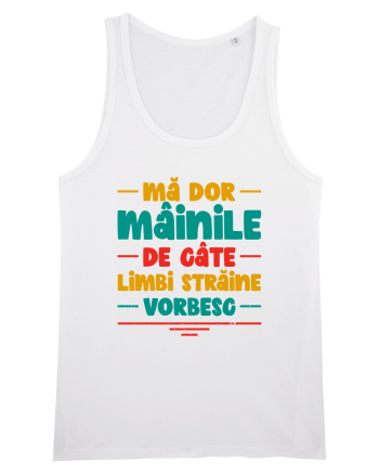 Mă dor mâinile de câte limbi străine vorbesc - V2 White