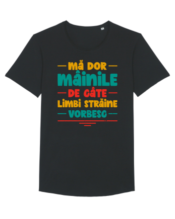Mă dor mâinile de câte limbi străine vorbesc - V2 Black