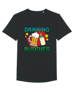 Drinking Buddies Tricou mânecă scurtă guler larg Bărbat Skater