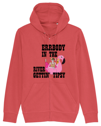 Errbody In The River Gettin' Tipsy Carmine Red