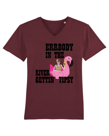 Errbody In The River Gettin' Tipsy Burgundy