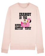 Errbody In The River Gettin' Tipsy Bluză mânecă lungă Unisex Rise