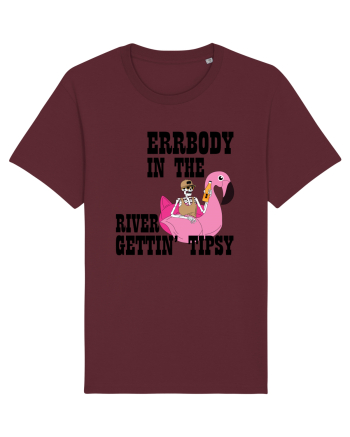 Errbody In The River Gettin' Tipsy Burgundy