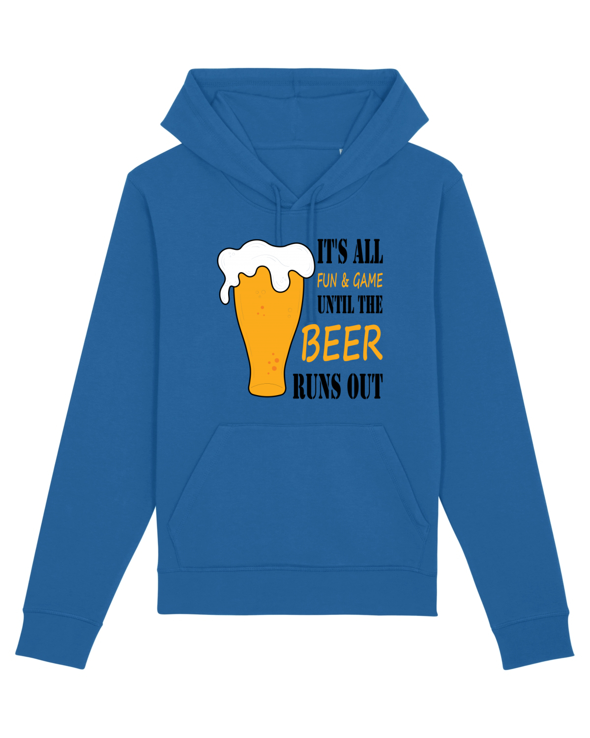 Hanorac Unisex Drummer Royal Blue