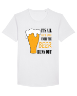 It's All Fun And Game Until Beer Runs Out Tricou mânecă scurtă guler larg Bărbat Skater