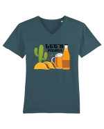 Let's Fiesta Tricou mânecă scurtă guler V Bărbat Presenter