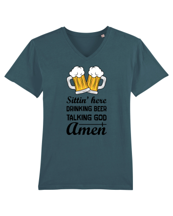 Sittin' Here Drinking Beer Talking God Amen Stargazer