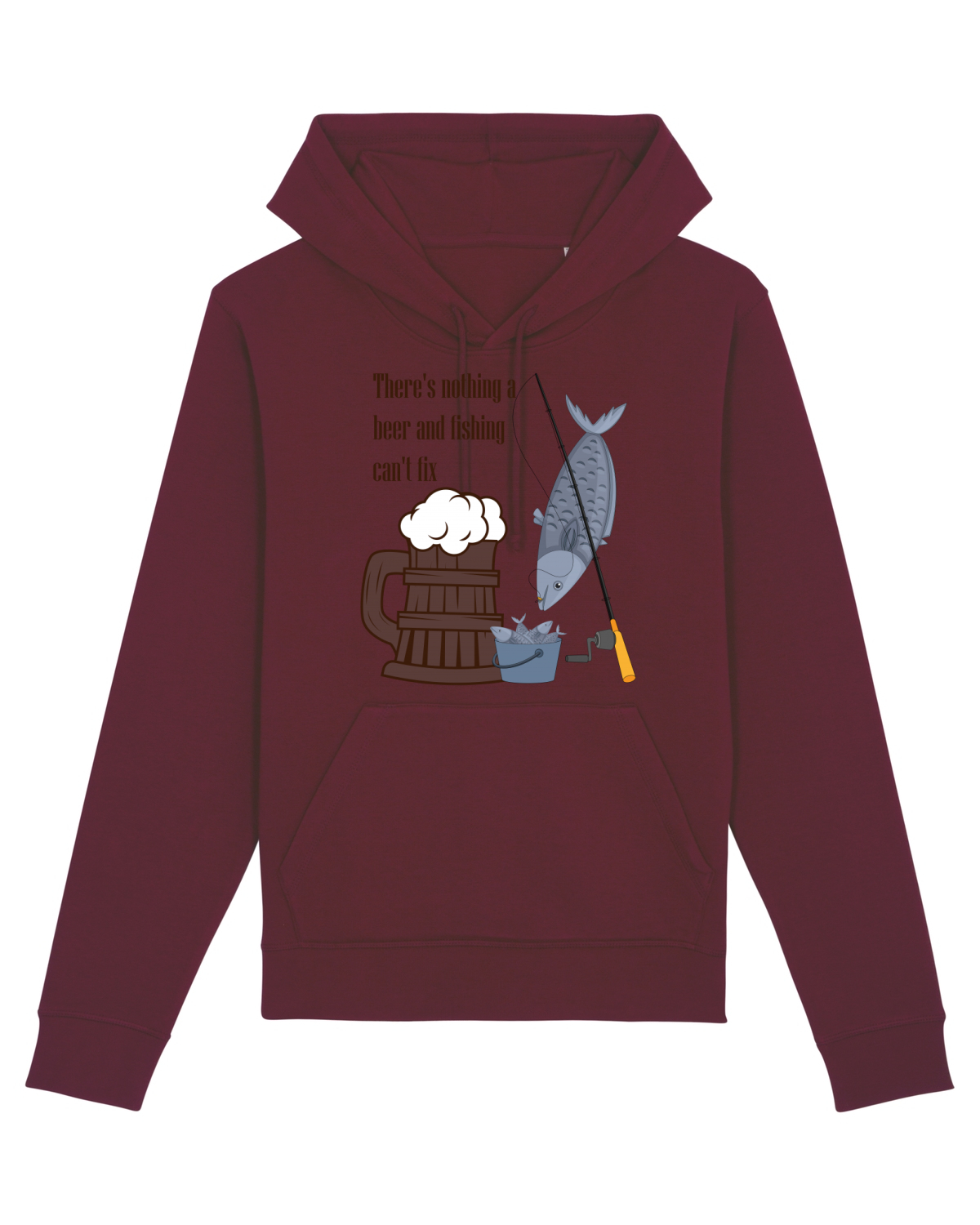 Hanorac Unisex Drummer Burgundy