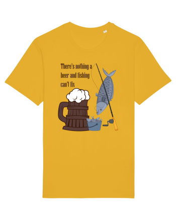 There's Nothing A Beer And Fishing Can't Fix Spectra Yellow