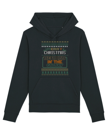 Merry Christmas Best Dad In Galaxy Black