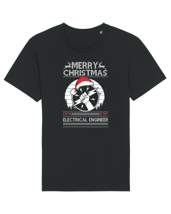 Merry Christmas Electrical Engineer Black