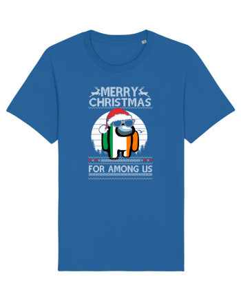 Merry Christmas For Among Us Royal Blue