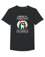 Merry Christmas For Among Us Tricou mânecă scurtă guler larg Bărbat Skater