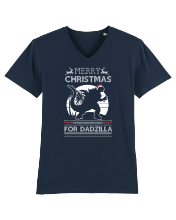 Merry Christmas For Dadzilla French Navy