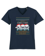 Merry Christmas Gamer Squad Tricou mânecă scurtă guler V Bărbat Presenter