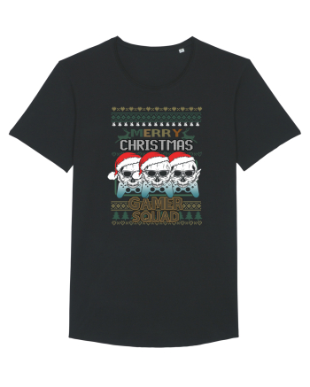Merry Christmas Gamer Squad Black