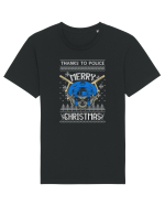 Merry Christmas Police Tricou mânecă scurtă Unisex Rocker